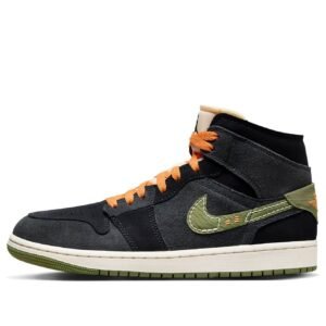 Air Jordan 1 Mid SE Craft ‘Anthracite Light Olive’