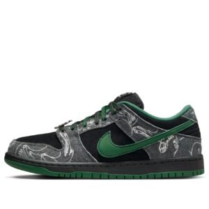Nike x There Skateboard SB Dunk Low Pro ‘Anthracite Gorge Green’
