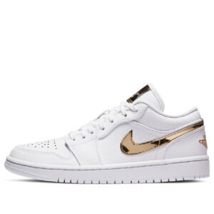 Air Jordan 1 Retro Low ‘White Metallic Gold’